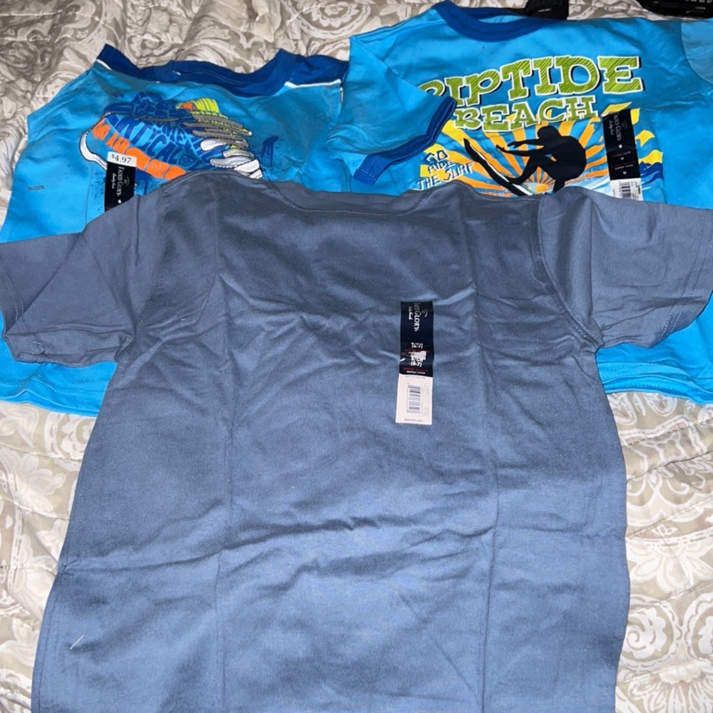 Boys tees and tank Sz 5-6 new